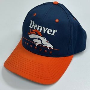 Denver Broncos SnapBack Hat Vintage Champions NFL Football Twins Enterprise